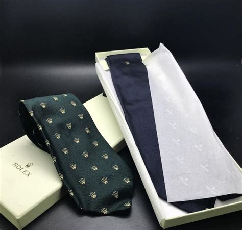 Rolex Floral Silk Tie .